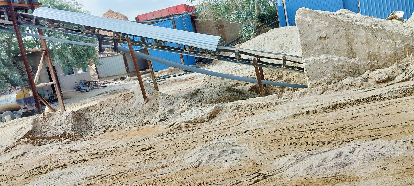 Eco-friendly machinery designed by Rajdhani Infra Minerals for sustainability construction and mining practices.